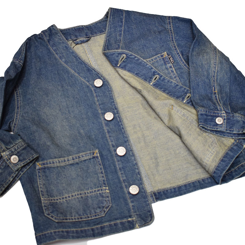 エフオーキッズ FOKIDS カバーオール エイジング加工 402025