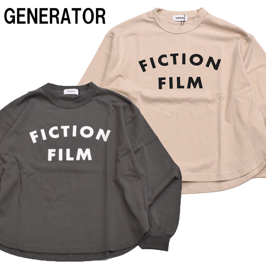 ジェネレーター GENERATOR FICTIONFILM ロングTシャツ 915402