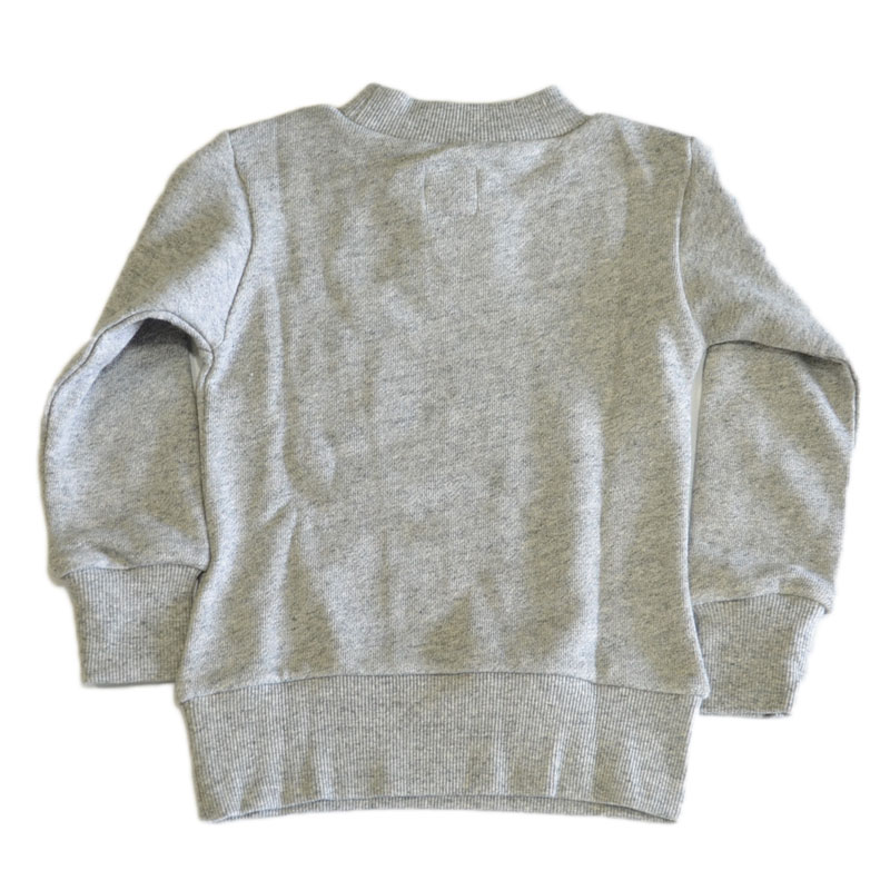 オーシャンアンドグラウンド デニムポケットスウェット グレー