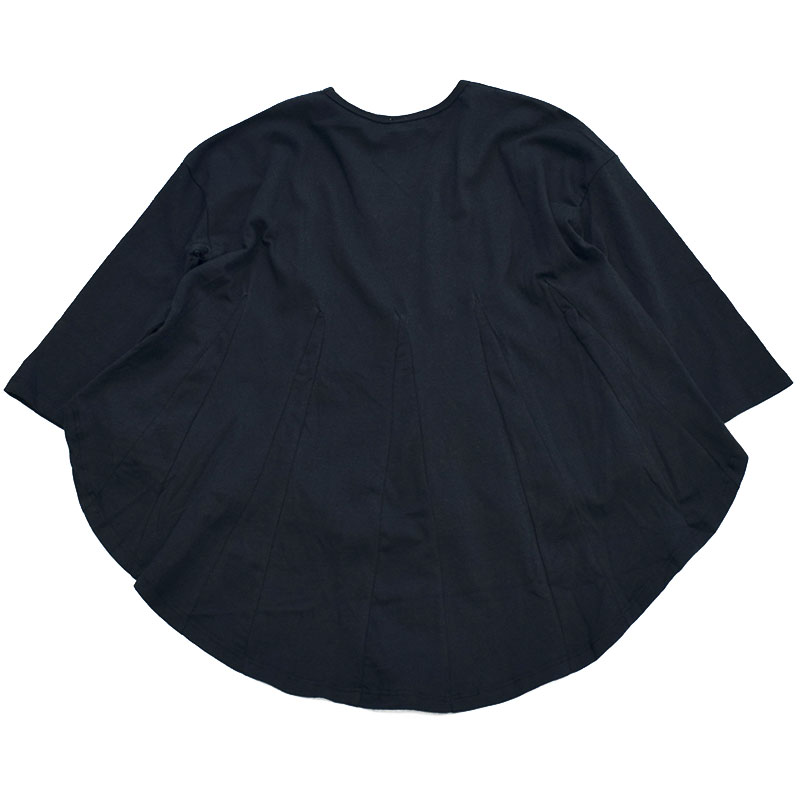 NHT エヌエイチティー ラウンドフレアーロングTシャツ 510261