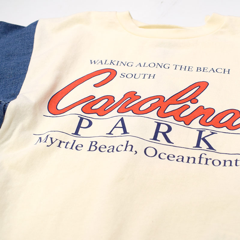 オーシャンアンドグラウンド レーススリーブリメイクTシャツ キナリ 4416108