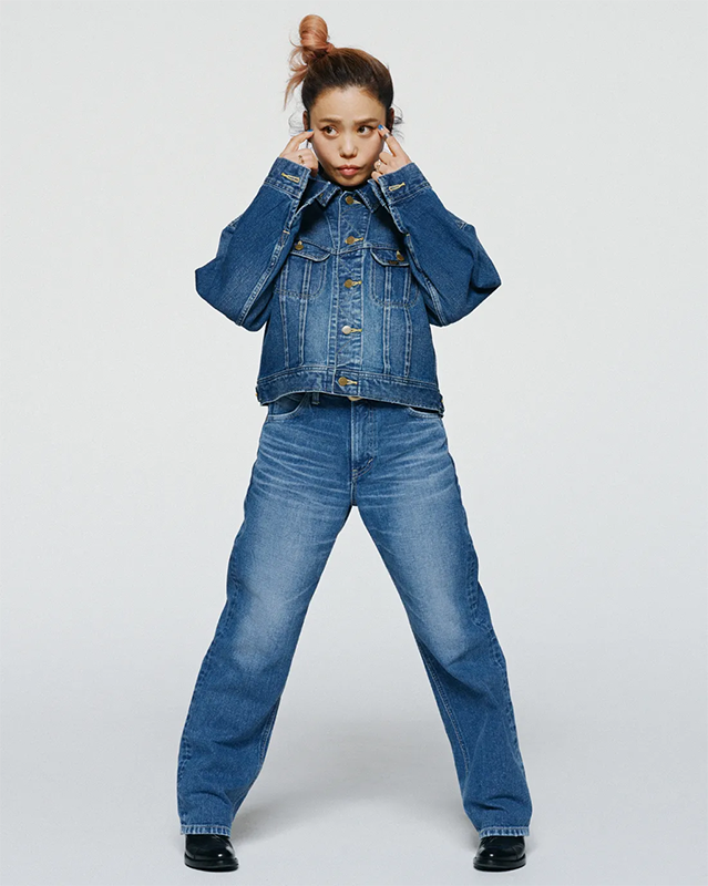 Lee リー レディース STANDARD WARDROBE ボーイズストレートパンツ LL2641