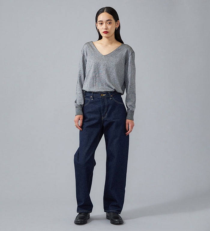 Lee リー レディース STANDARD WARDROBE ボーイズストレートパンツ LL2641