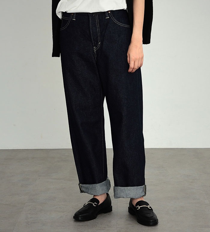 Lee リー レディース STANDARD WARDROBE ボーイズストレートパンツ LL2641