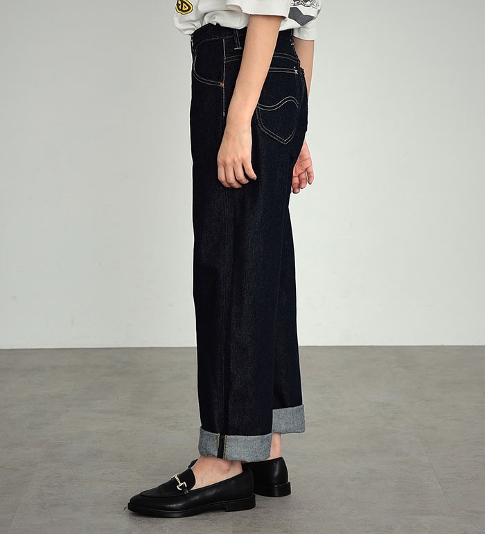 Lee リー レディース STANDARD WARDROBE ボーイズストレートパンツ LL2641