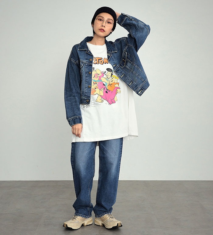 Lee リー レディース STANDARD WARDROBE ボーイズストレートパンツ LL2641