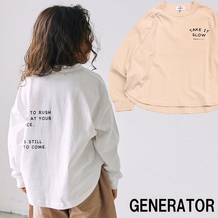 ジェネレーター GENERATOR TAKE IT ロングTシャツ 926402