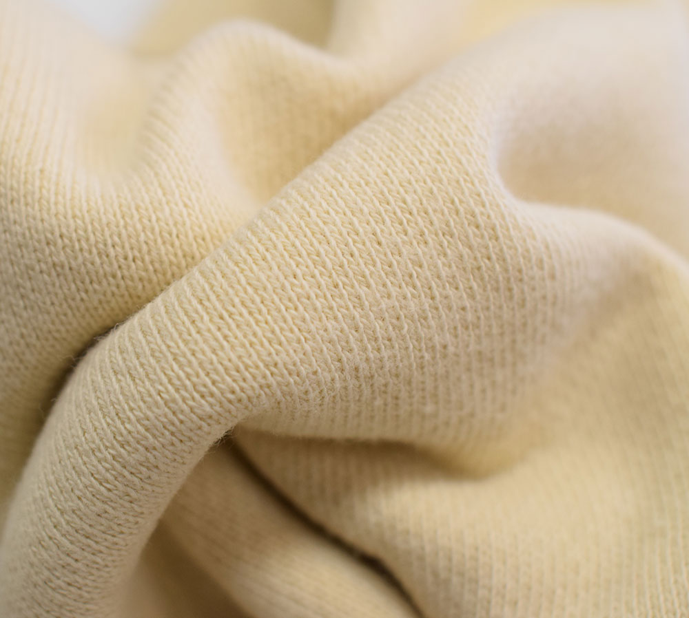 オーシャンアンドグラウンド デニムポケットスウェット アイボリー