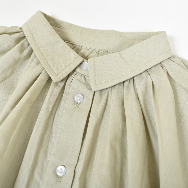 NHT エヌエイチティー ギャザーブラウス 510661