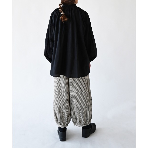 NHT エヌエイチティー ギャザーブラウス 510661