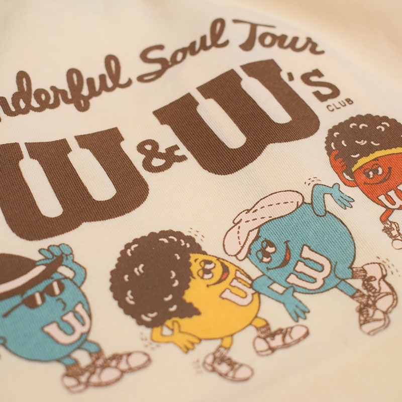 オーシャンアンドグラウンド W＆W’s?リンガーTシャツ オフホワイト 1336103