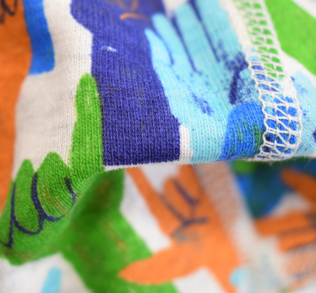 オーシャンアンドグラウンド ボクサーパンツ HANDHAND ネイビー