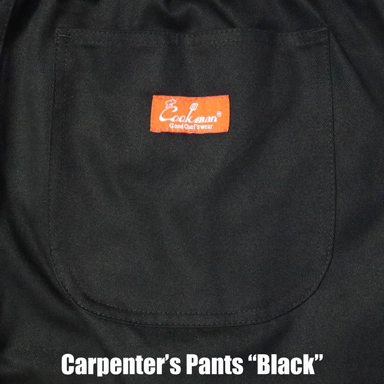 クックマン COOKMAN カーペンターズパンツ Carpenter's Pants シェフパンツ BK 231-43804