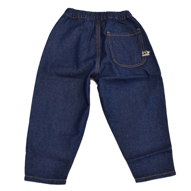 オーシャンアンドグラウンド デニムテーパードタックパンツ 4527002