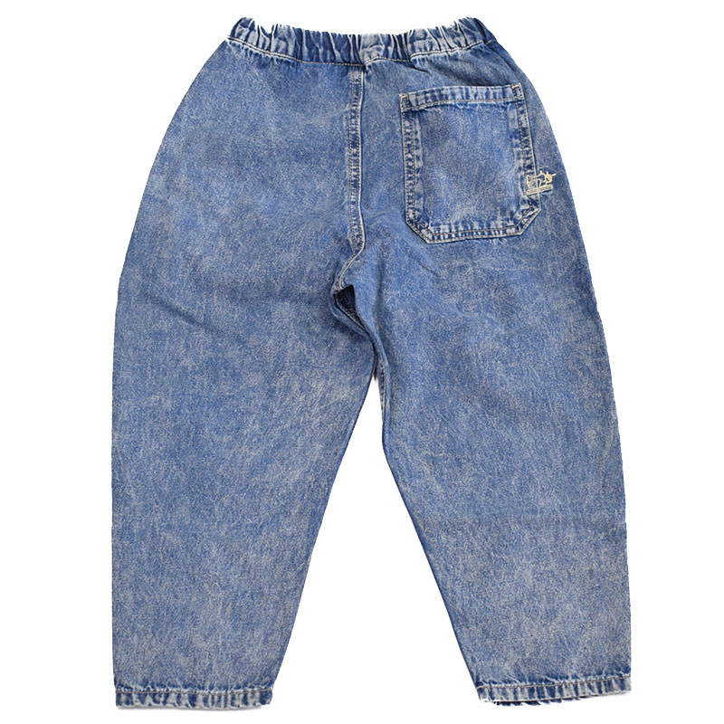 オーシャンアンドグラウンド デニムテーパードタックパンツ 4527002