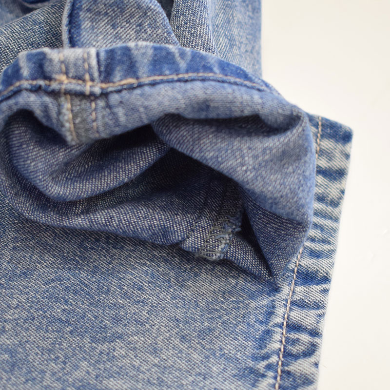 オーシャンアンドグラウンド デニムテーパードタックパンツ 4527002