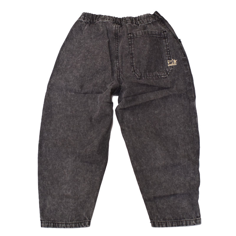 オーシャンアンドグラウンド デニムテーパードタックパンツ 4527002