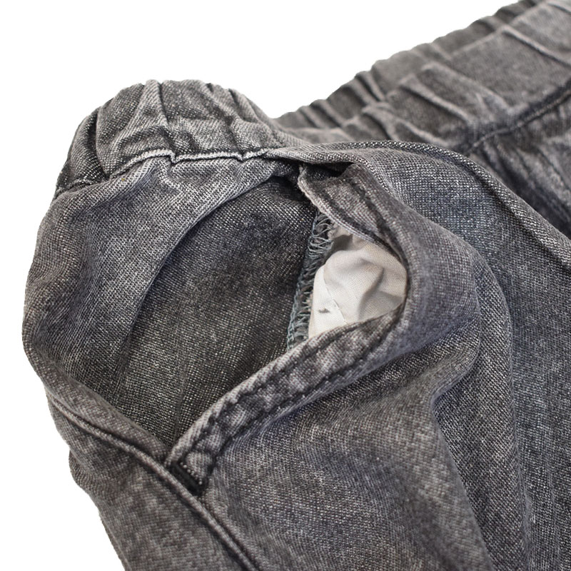 オーシャンアンドグラウンド デニムテーパードタックパンツ 4527002