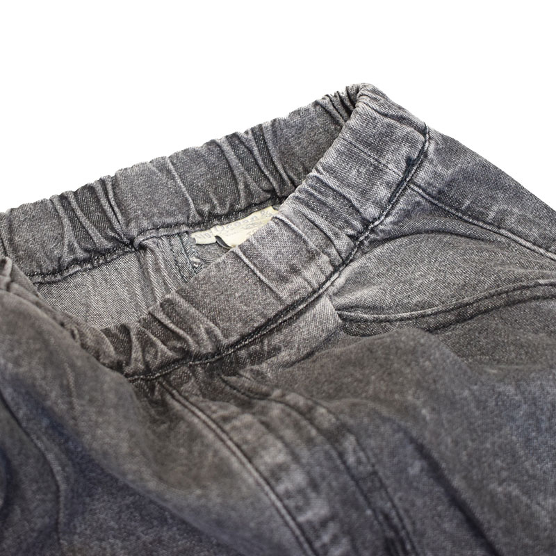 オーシャンアンドグラウンド デニムテーパードタックパンツ 4527002