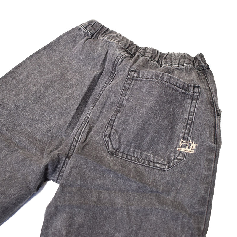 オーシャンアンドグラウンド デニムテーパードタックパンツ 4527002