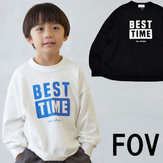 フォブ FOV BEST TIME ロングスリーブTシャツ 626401