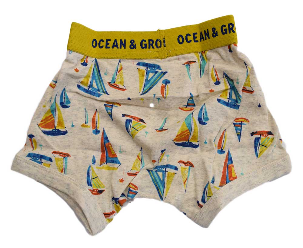 オーシャンアンドグラウンド ボクサーパンツ WIND&SEA イエロー
