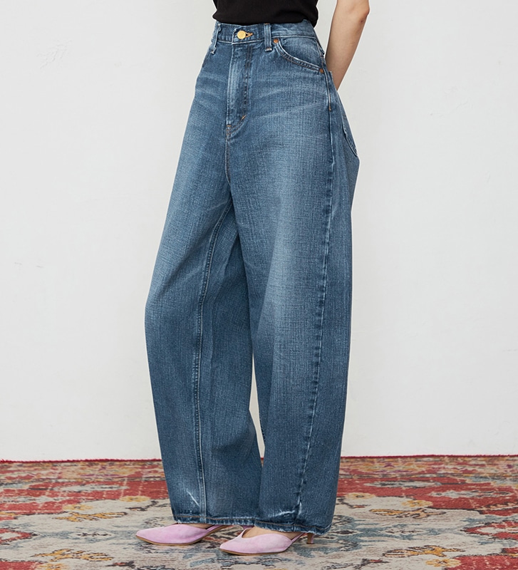 Lee リー レディース カーヴワイドデニムパンツ LL8026