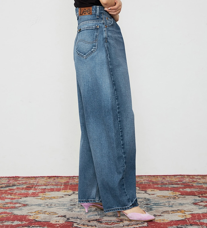 Lee リー レディース カーヴワイドデニムパンツ LL8026