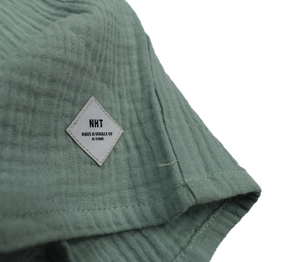 ニコフラート ティアードワンピース グリーン