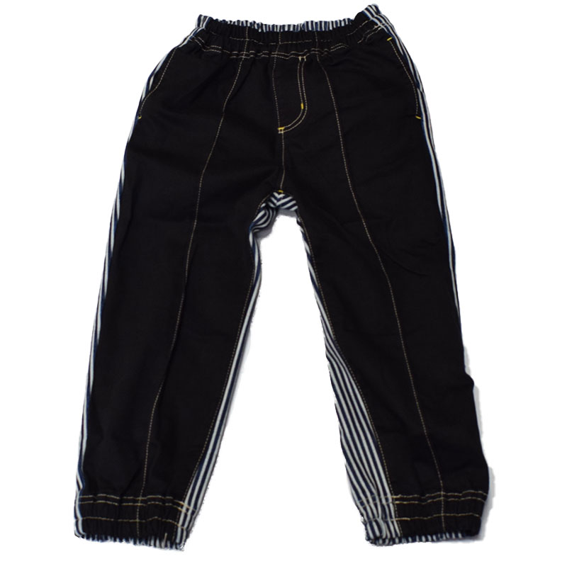 オフィシャルチーム OFFICIALTEAM ブラックデニムピンタックジョガーパンツ ブラック 1225233