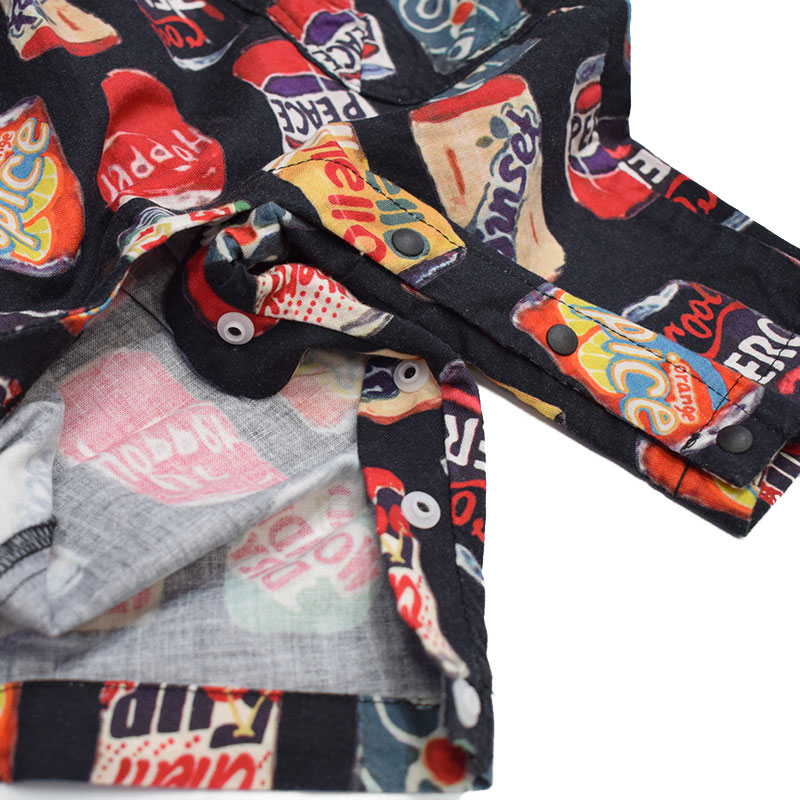 オーシャンアンドグラウンド SUMMER POP サロペット ブラック 1337703