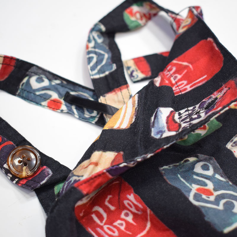 オーシャンアンドグラウンド SUMMER POP サロペット ブラック 1337703