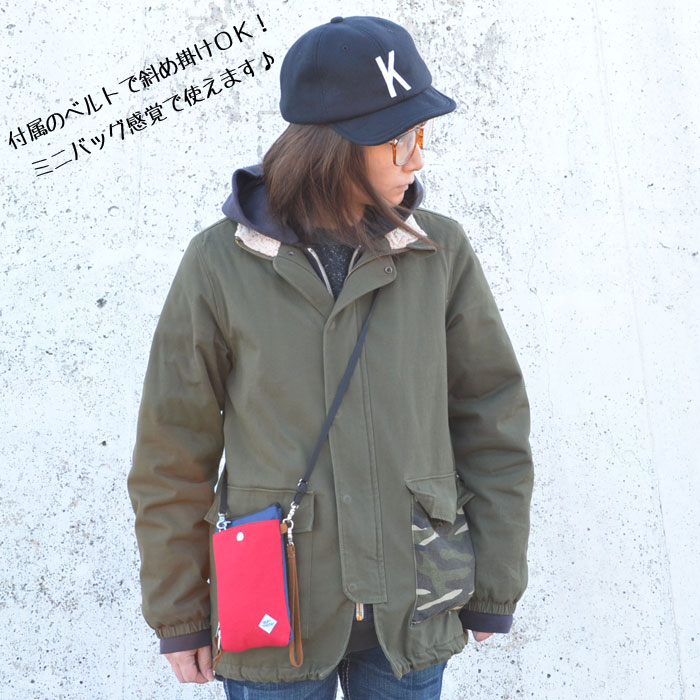 ジムマスター 2WAYスマホポーチ グレー G502395