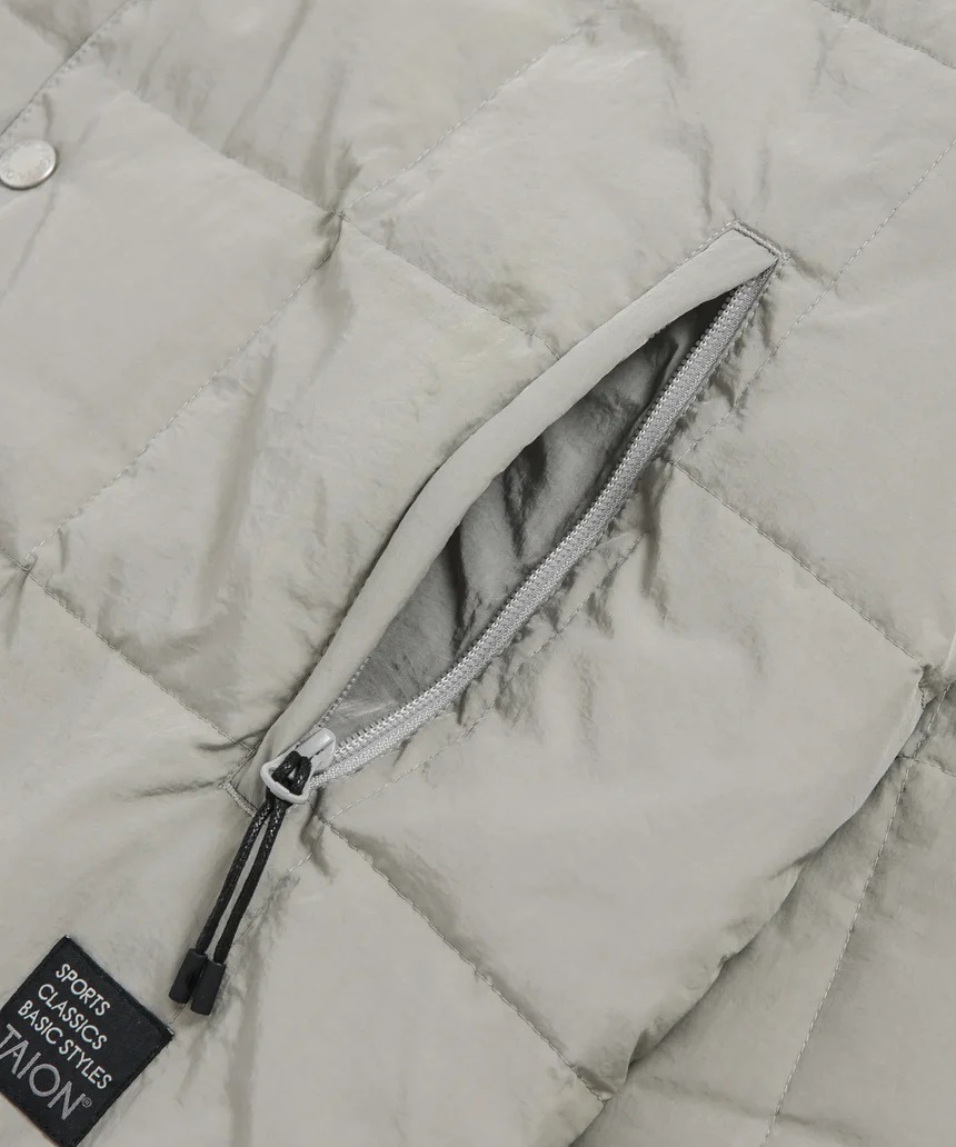 TAION タイオン スポーツクラシック ダウンスタジアムジャンパー ブラック TAION-111BSC