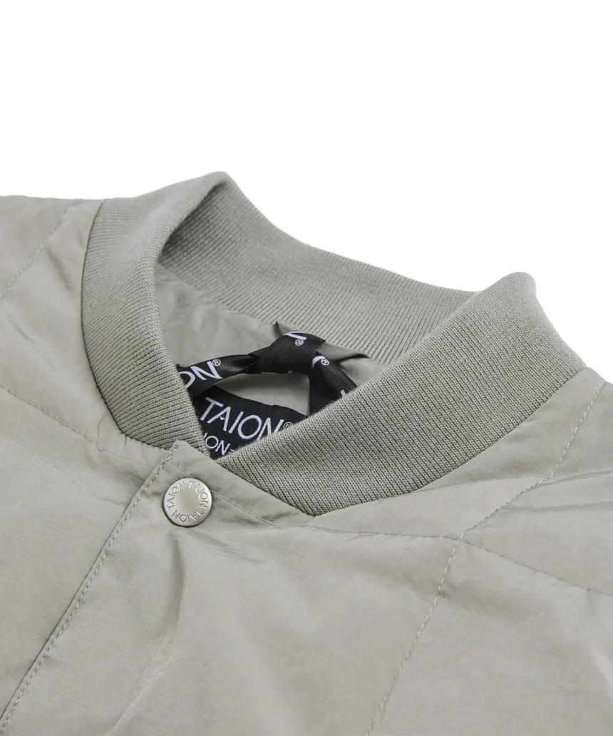 TAION タイオン スポーツクラシック ダウンスタジアムジャンパー ブラック TAION-111BSC