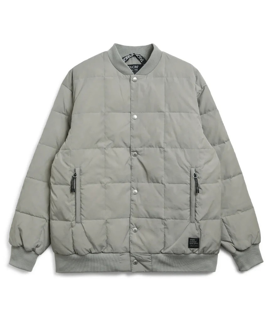 TAION タイオン スポーツクラシック ダウンスタジアムジャンパー ブラック TAION-111BSC