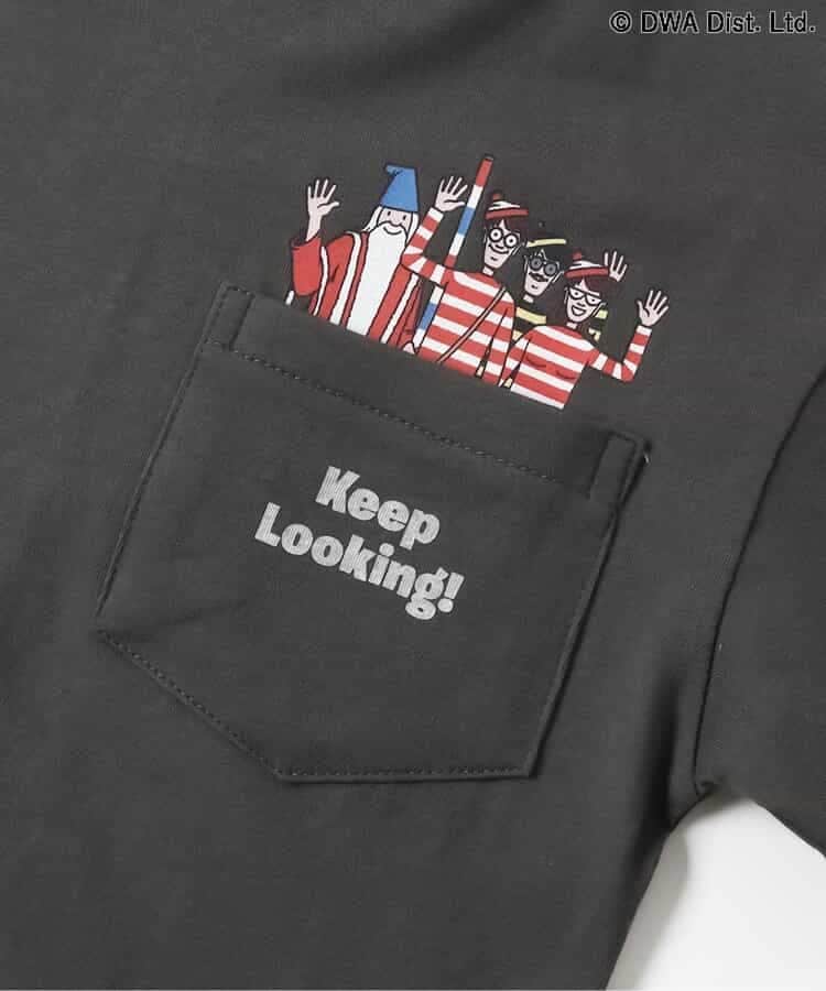 エフオーキッズ FOKIDS ウォーリーをさがせ！ アートTシャツ 半袖Tシャツ 307896
