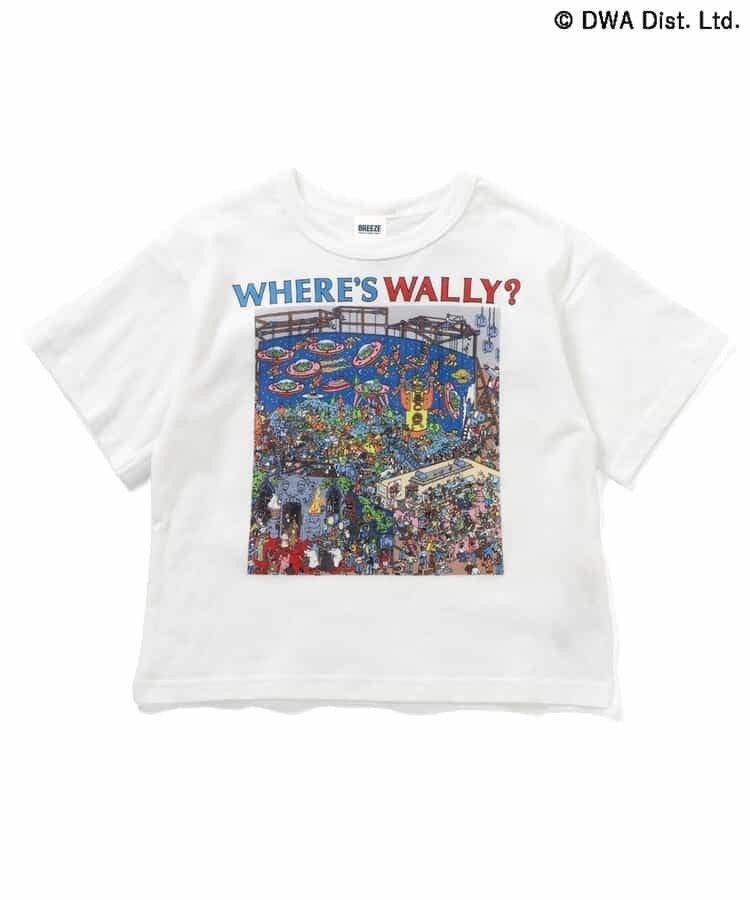 エフオーキッズ FOKIDS ウォーリーをさがせ！ アートTシャツ 半袖Tシャツ 307896