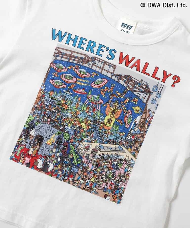 エフオーキッズ FOKIDS ウォーリーをさがせ！ アートTシャツ 半袖Tシャツ 307896