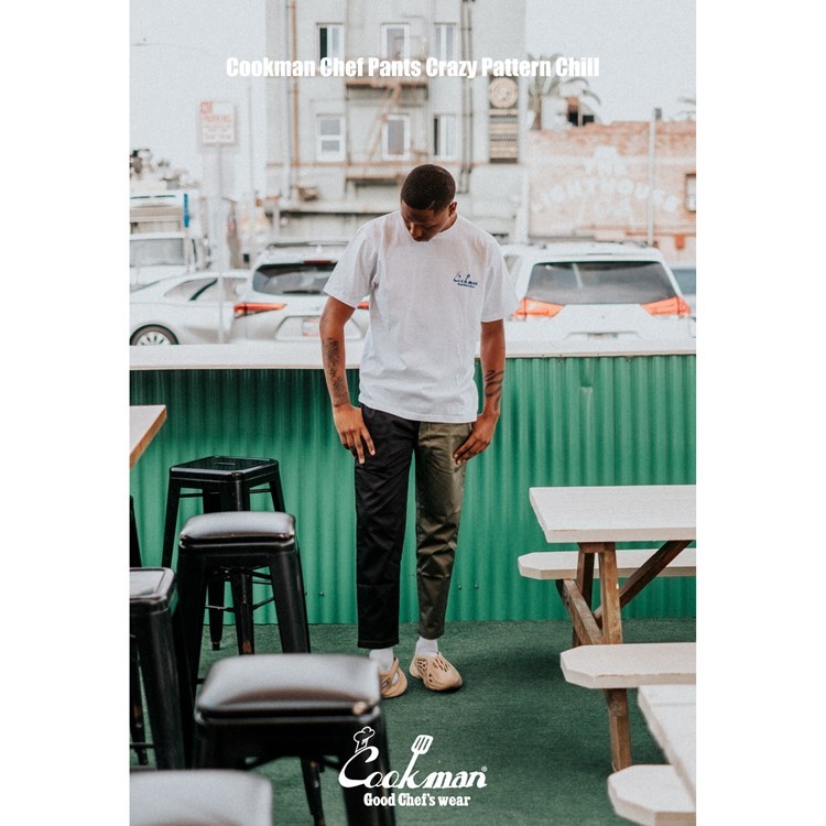 クックマン COOKMAN シェフパンツ クレイジーパターン Chill 21811