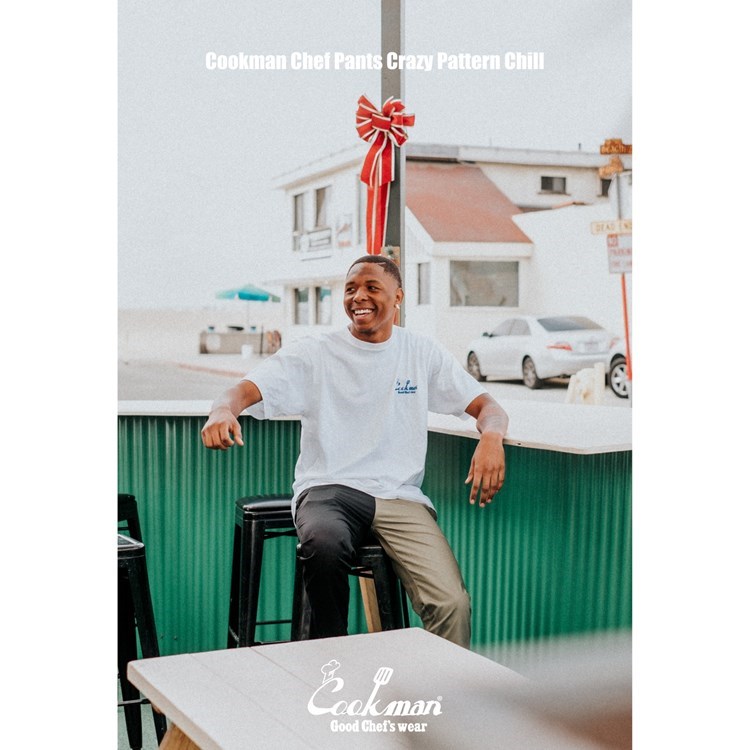 クックマン COOKMAN シェフパンツ クレイジーパターン Chill 21811
