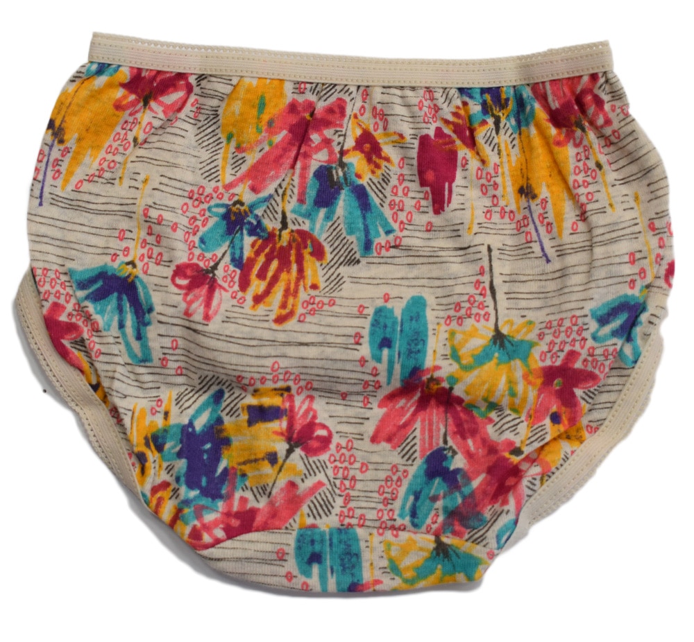 オーシャンアンドグラウンド ガールズショーツ BORDER BOUQET ピンク