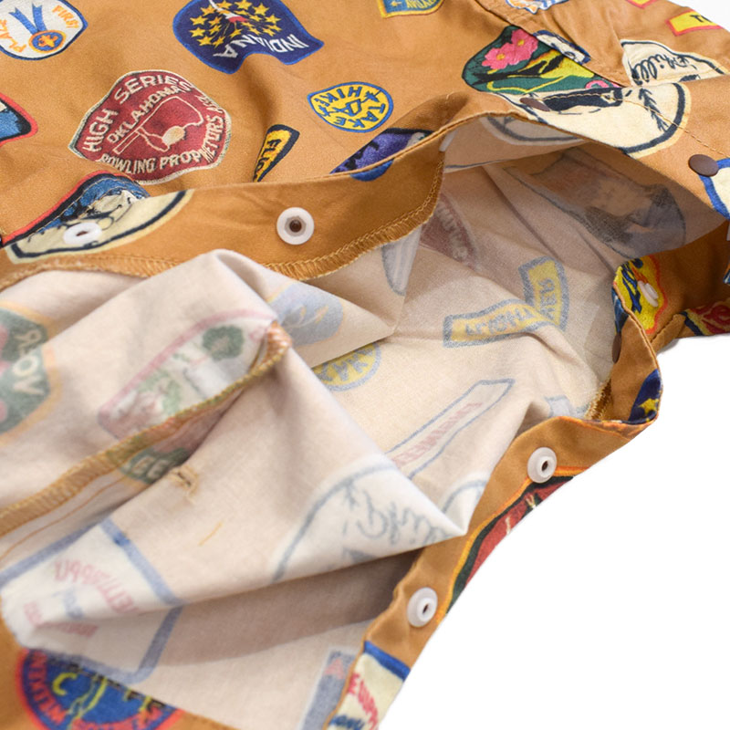 オーシャンアンドグラウンド プリントベビーサロペット 4427702