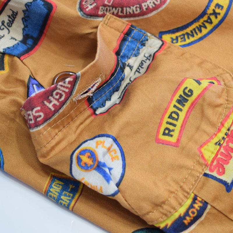 オーシャンアンドグラウンド プリントベビーサロペット 4427702