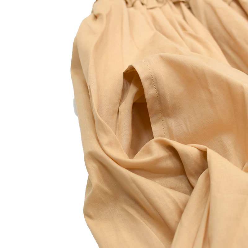 NHT ニコフラート キャミフリルワンピース ベージュ