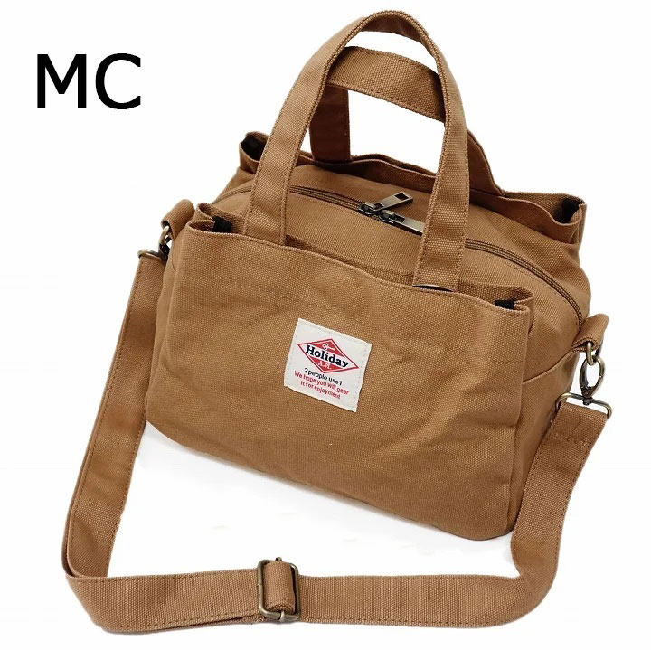 ホリデーエーエム HolidayA.M. 2way キャンバスミニトートバッグ