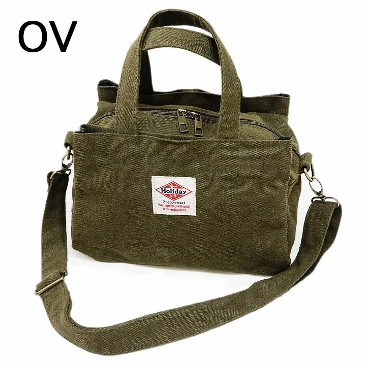 ホリデーエーエム HolidayA.M. 2way キャンバスミニトートバッグ