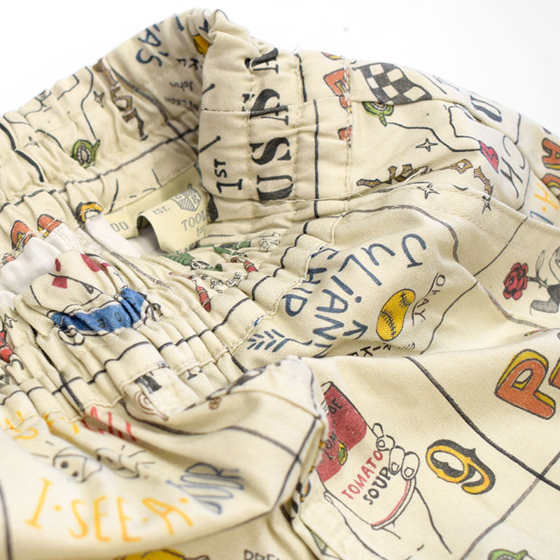 オーシャンアンドグラウンド プリントイージーパンツ 4427009