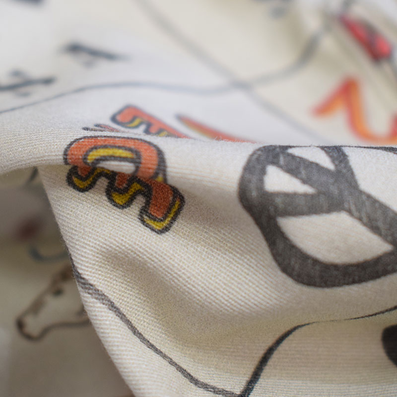 オーシャンアンドグラウンド プリントイージーパンツ 4427009