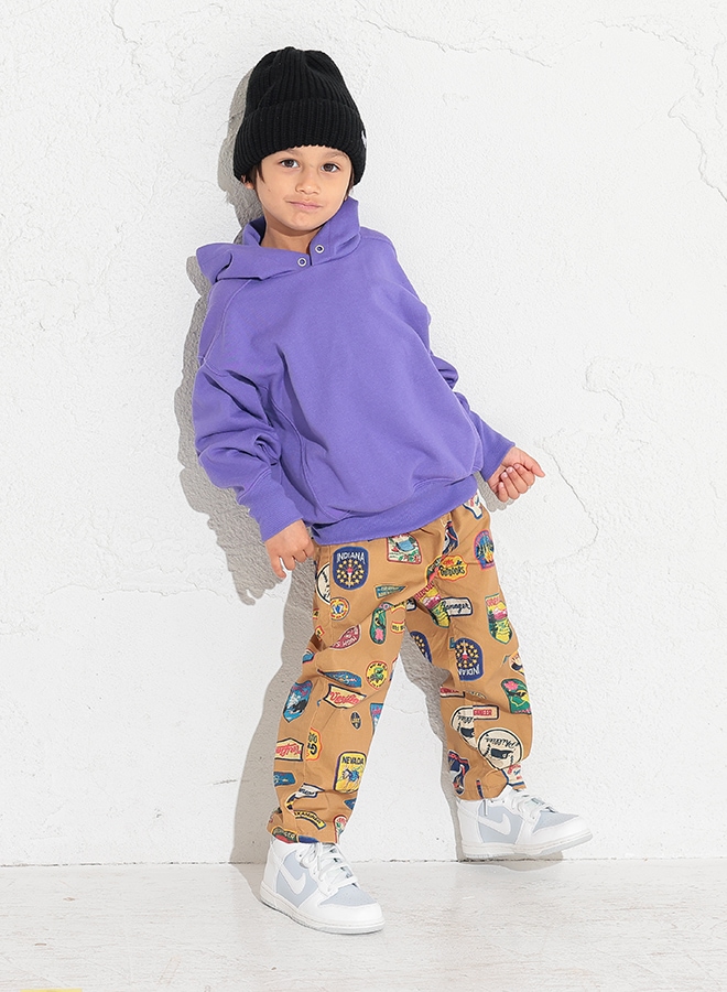 オーシャンアンドグラウンド プリントイージーパンツ 4427009